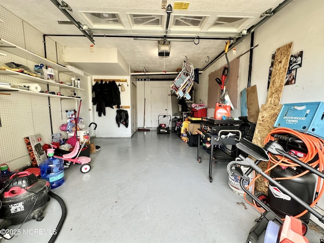 136 Windward Dr, Barnegat, NJ 08005 - garage featuring a garage door opener