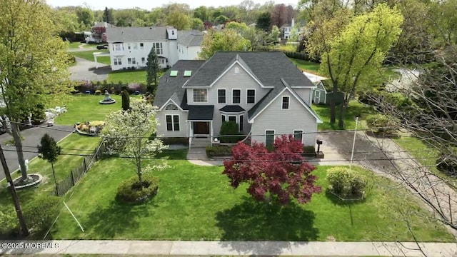 drone / aerial view