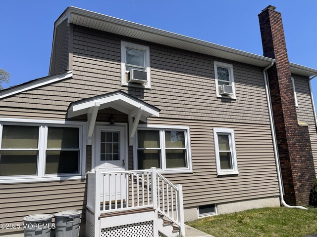 2015 5th Ave, Spring Lake, NJ 07762 - view of front facade with cooling unit