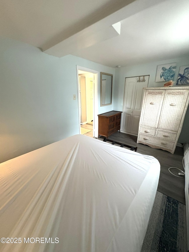 25 O St, Seaside Park, NJ 08752 - bedroom with wood finished floors and a closet
