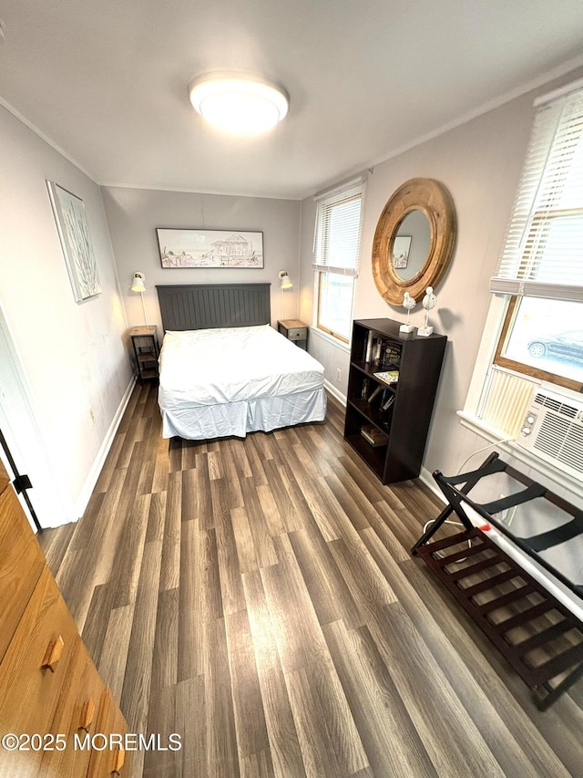 25 O St, Seaside Park, NJ 08752 - bedroom with wood finished floors and ornamental molding