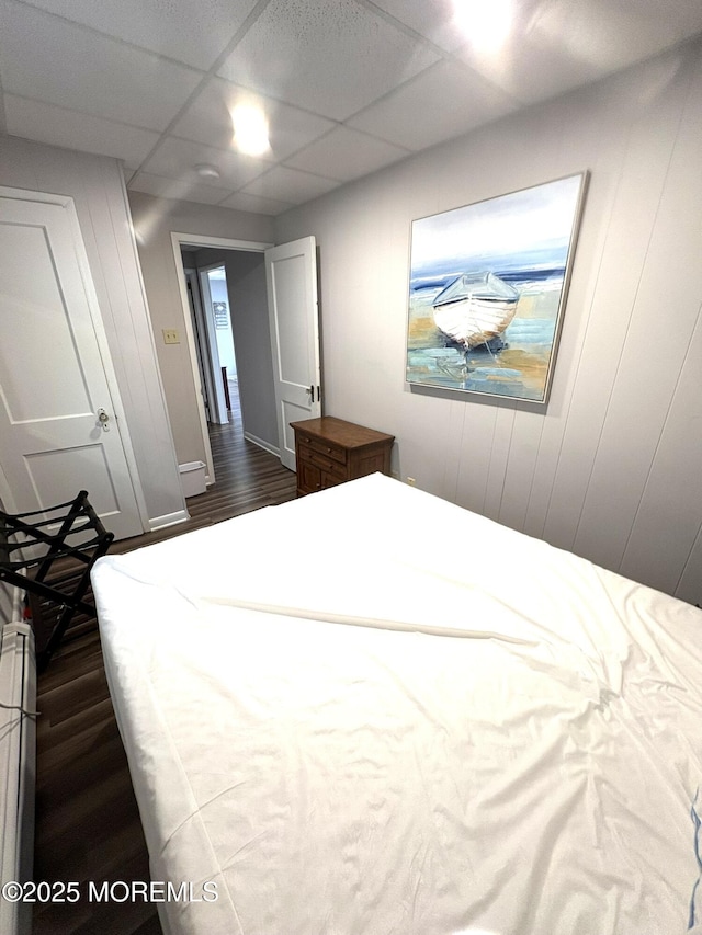 25 O St, Seaside Park, NJ 08752 - bedroom with dark wood-style flooring