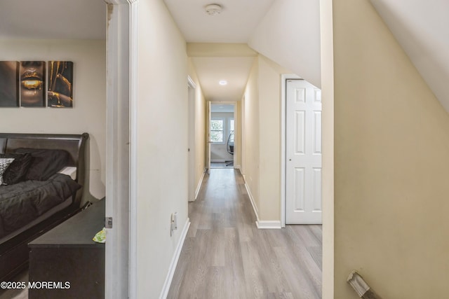 1603 Berkeley Ave, Beachwood, NJ 08722 - hallway with light wood finished floors and baseboards