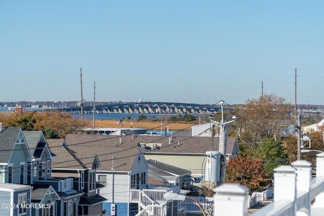 1501 Central, Seaside Heights, NJ 08751 - water view featuring a notable bridge and fence
