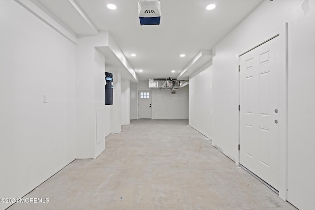 1501 Central, Seaside Heights, NJ 08751 - hallway featuring concrete flooring and recessed lighting