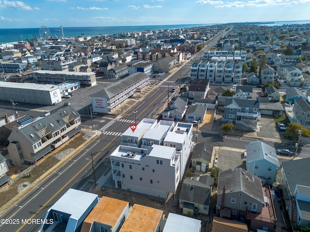 1501 Central, Seaside Heights, NJ 08751 - aerial perspective of suburban area with a large body of water