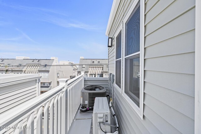 1501 Central, Seaside Heights, NJ 08751 - balcony featuring central AC and a residential view