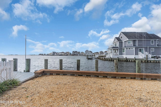 254 Butler Blvd, Bayville, NJ 08721 - view of dock with a water view and a residential view