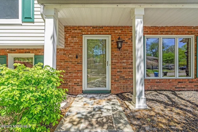 5 Beth Dr, Middletown, NJ 07748 - property entrance featuring brick siding
