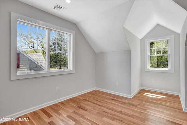 26 Rumson Pl, Little Silver, NJ 07739 - additional living space featuring vaulted ceiling, a healthy amount of sunlight, and visible vents