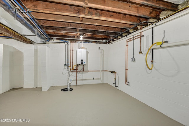26 Rumson Pl, Little Silver, NJ 07739 - unfinished below grade area featuring tankless water heater
