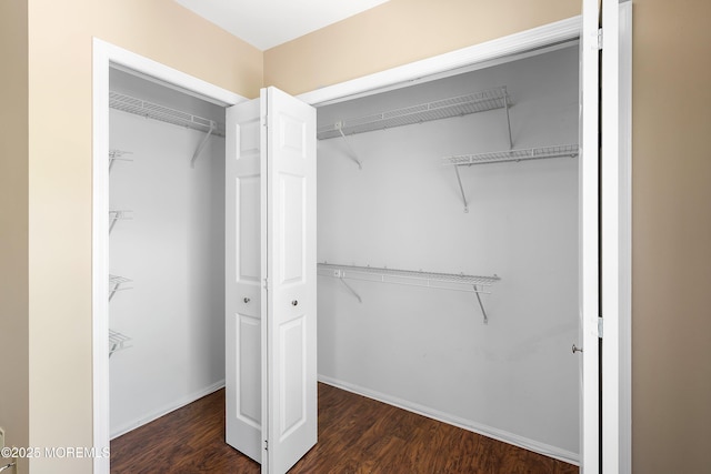 view of closet