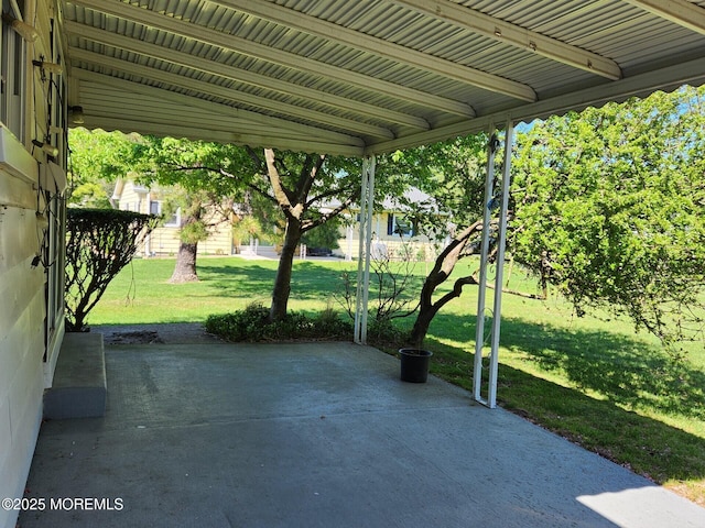 view of patio