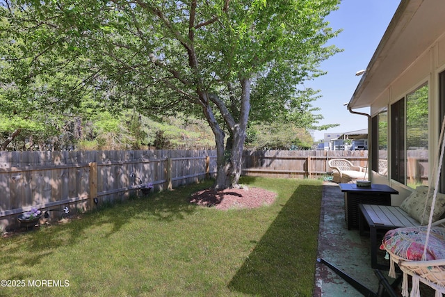 471 Saint Thomas Dr, Toms River, NJ 08757 - view of yard featuring a fenced backyard