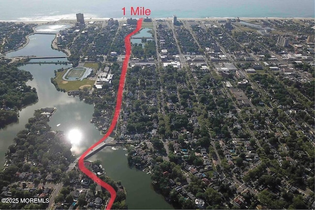 view of property location featuring a nearby body of water