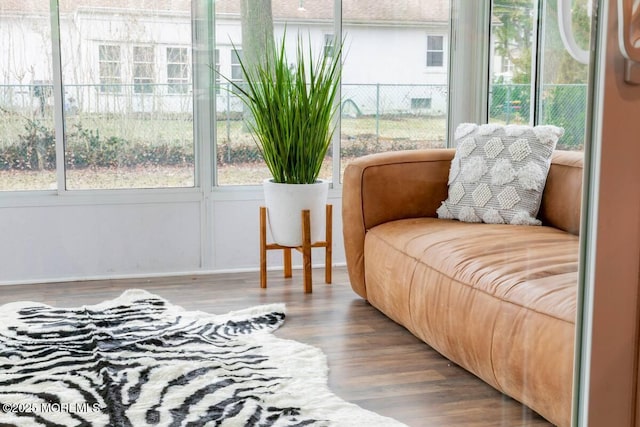 sunroom / solarium with plenty of natural light