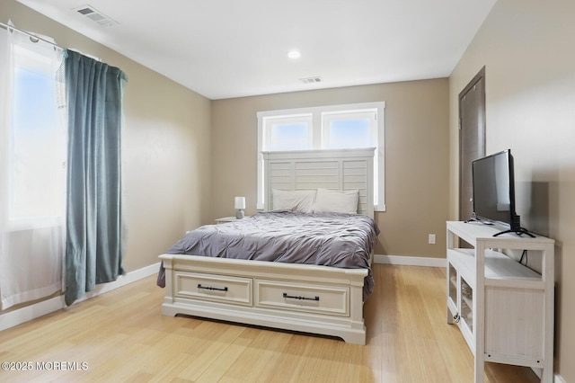 103 Carr Ave, Keansburg, NJ 07734 - bedroom with light wood-style floors, baseboards, and recessed lighting