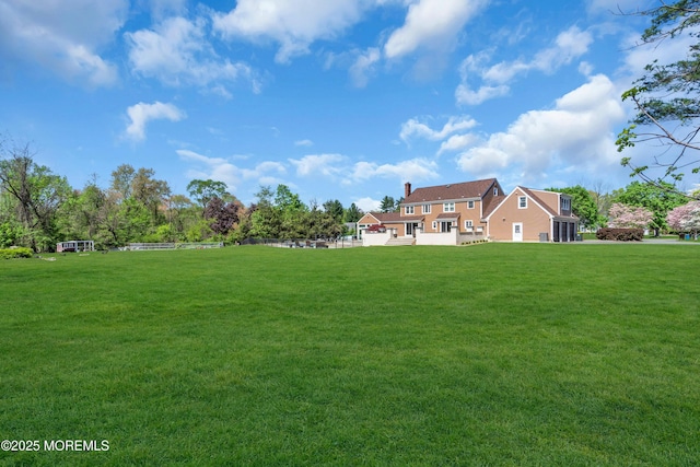 63 Carriage Hill Dr, Colts Neck, NJ 07722 - view of yard featuring fence