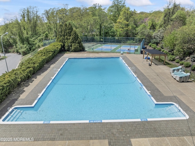 1 Scenic Dr Unit 204, Highlands, NJ 07732 - community pool featuring fence and a tennis court