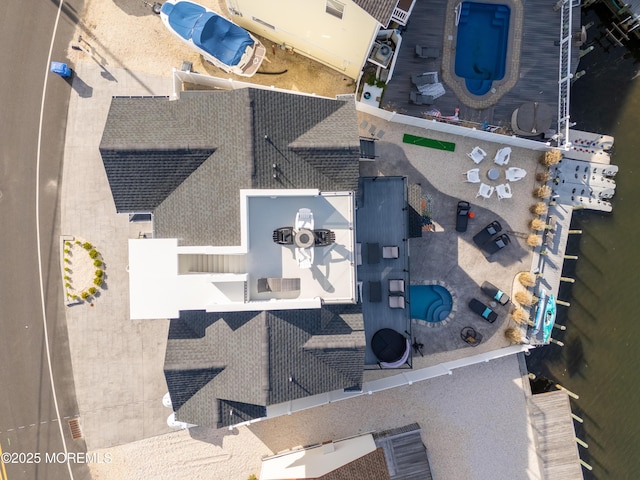 drone / aerial view