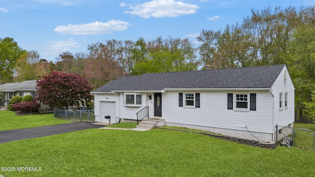 113 Darien Rd, Howell, NJ 07731 - view of front of property with driveway, a garage, and a shingled roof
