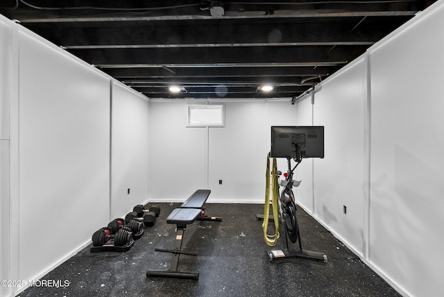 113 Darien Rd, Howell, NJ 07731 - exercise area with baseboards