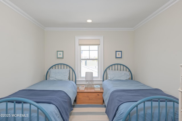 26 Bridge, Bay Head, NJ 08742 - bedroom featuring crown molding