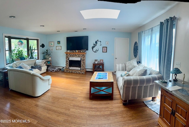 82 Bonita Rd, Waretown, NJ 08758 - living room with light wood-style flooring and a wealth of natural light