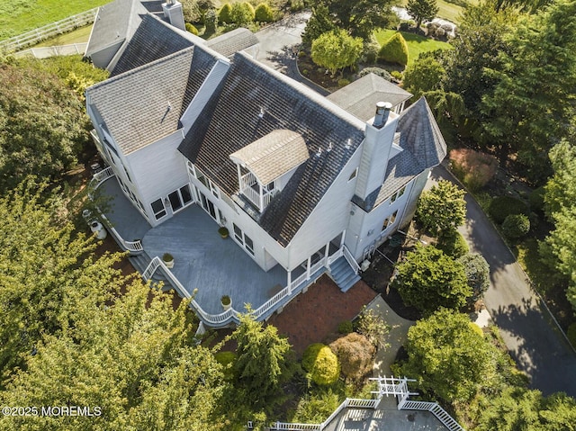 18 Schoolhouse Rd, Cream Ridge, NJ 08514 - bird's eye view