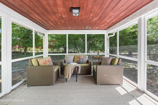 sunroom / solarium with plenty of natural light