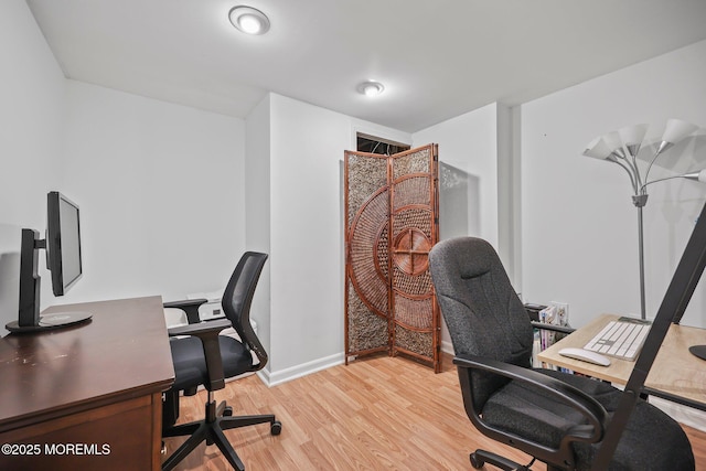 604 Gaitway Ct, Freehold, NJ 07728 - office with light wood-style floors and baseboards