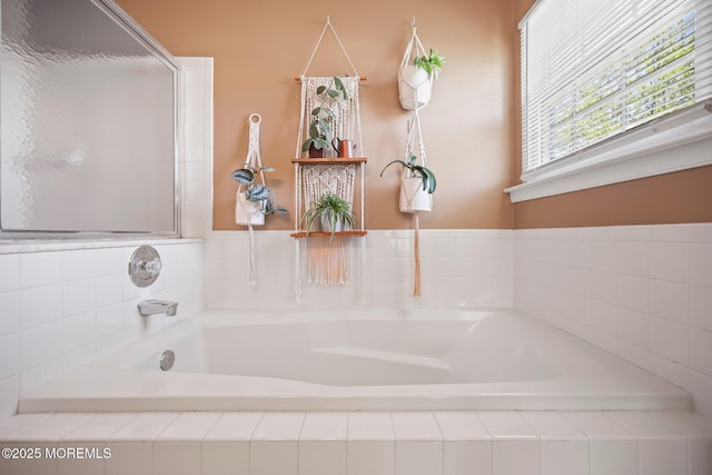 604 Gaitway Ct, Freehold, NJ 07728 - bathroom with a garden tub