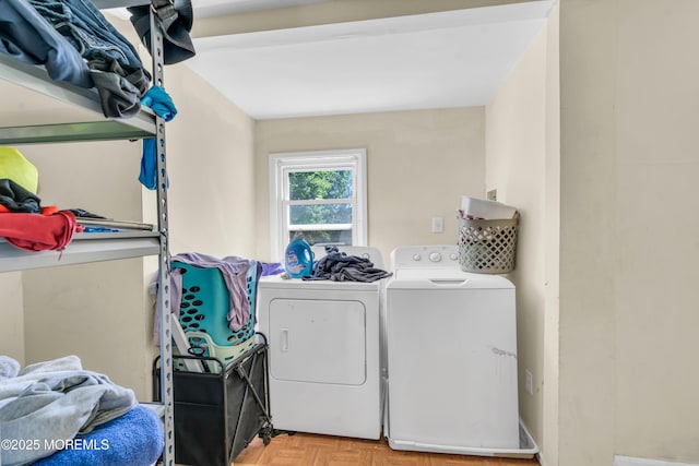24 Monmouth Ave, Freehold, NJ 07728 - laundry room with laundry area and washing machine and dryer