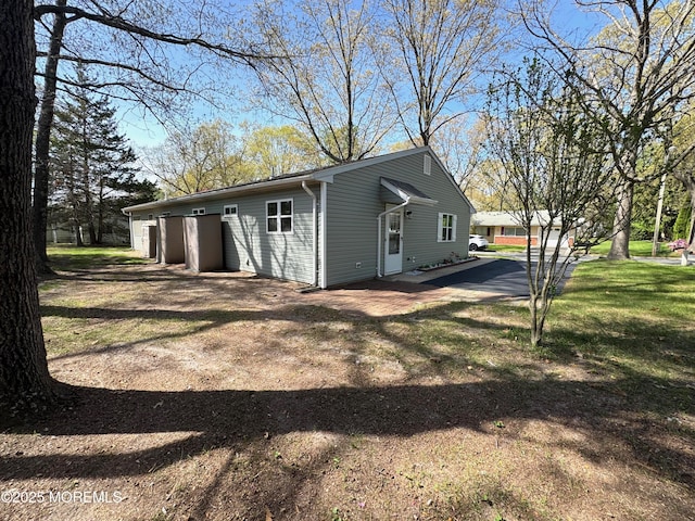 view of side of home