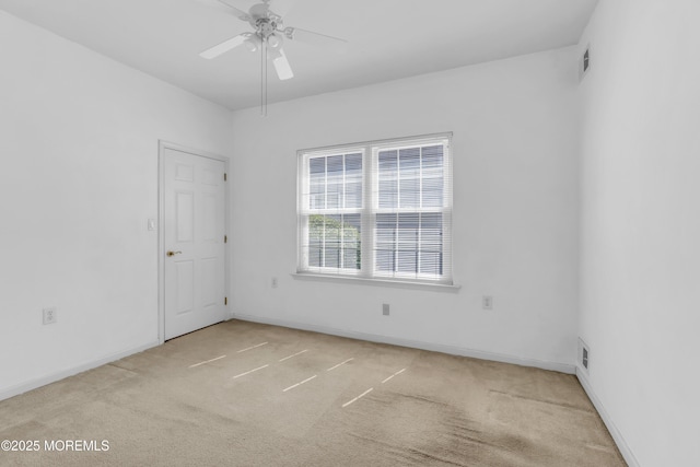 21 Edgeworth Cir, Manchester, NJ 08759 - carpeted empty room with baseboards, ceiling fan, and visible vents