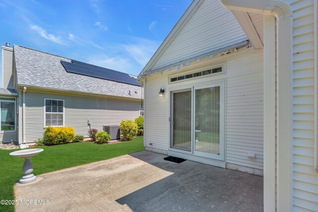 21 Edgeworth Cir, Manchester, NJ 08759 - view of patio featuring central air condition unit