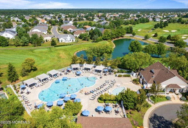 21 Edgeworth Cir, Manchester, NJ 08759 - aerial view with a water view and golf course view
