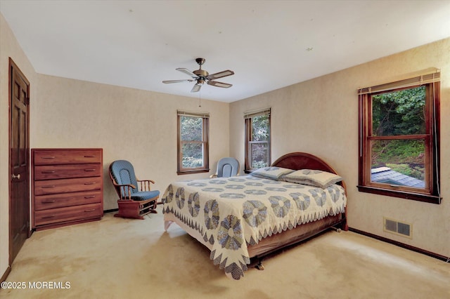 9 Berkshire Ct, Holmdel, NJ 07733 - bedroom with carpet floors, baseboards, and ceiling fan