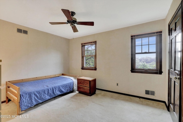 9 Berkshire Ct, Holmdel, NJ 07733 - carpeted bedroom featuring baseboards and a ceiling fan