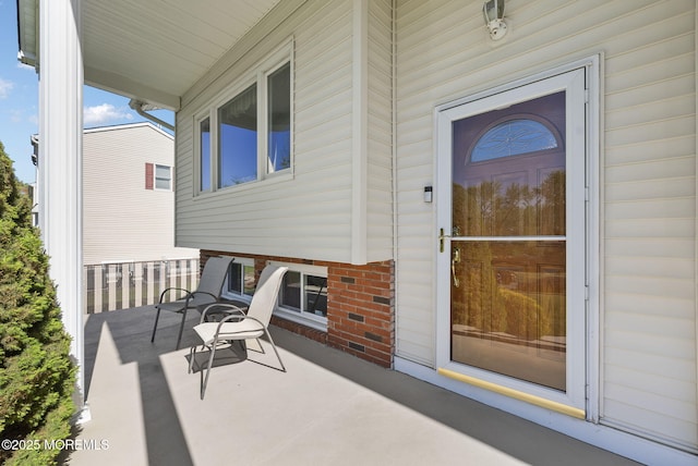 exterior space featuring a porch