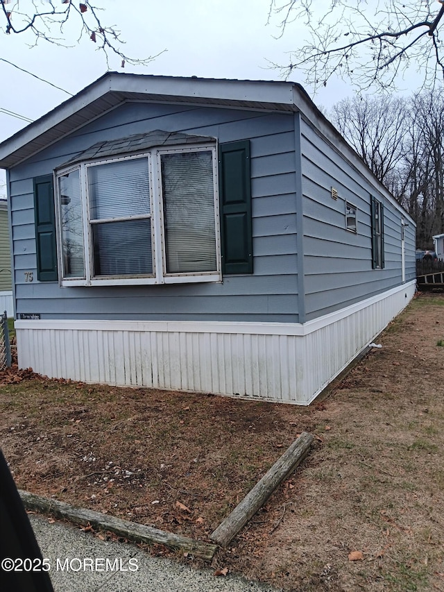 view of side of home