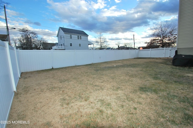 711 Edmunds Ave, Union Beach, NJ 07735 - view of yard featuring a fenced backyard