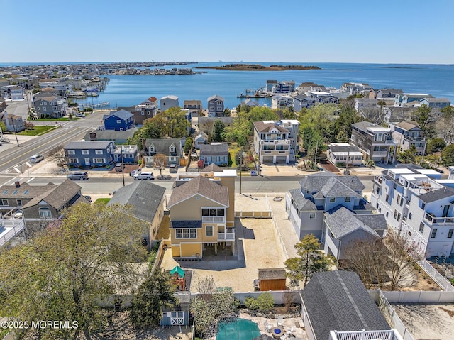 305 W 18th St, Ship Bottom, NJ 08008 - aerial view of residential area with a nearby body of water