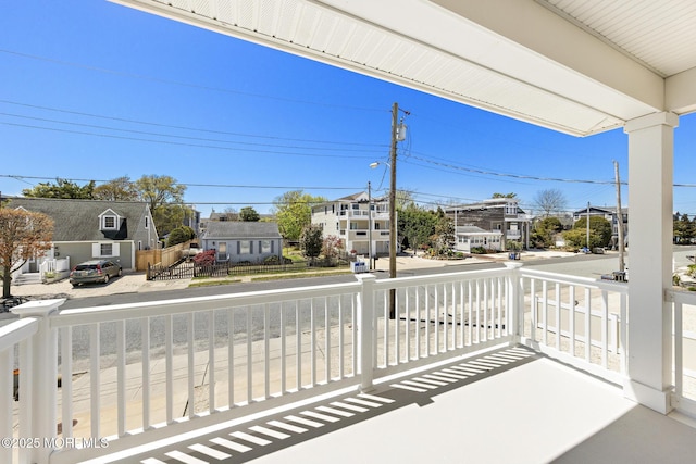 305 W 18th St, Ship Bottom, NJ 08008 - covered porch with a residential view