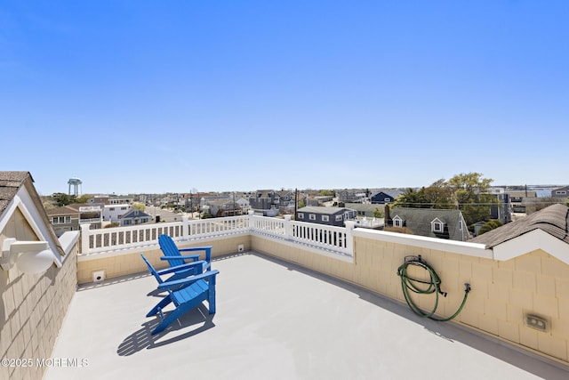 305 W 18th St, Ship Bottom, NJ 08008 - view of patio with a residential view