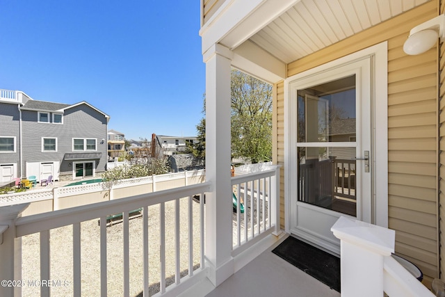 305 W 18th St, Ship Bottom, NJ 08008 - balcony with a residential view