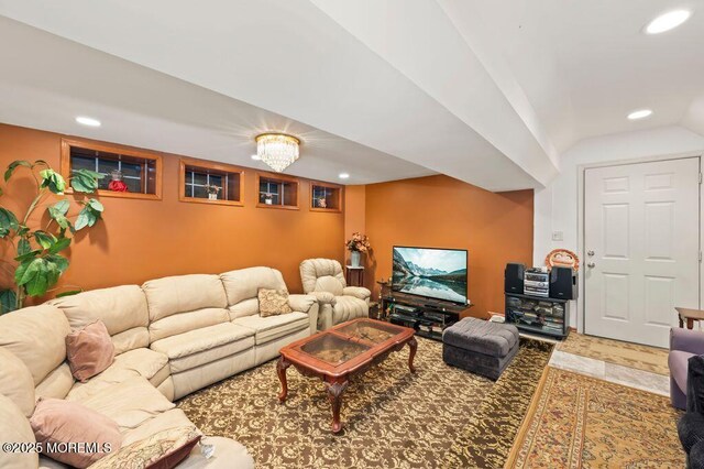 8 Tiberon Dr, Holmdel, NJ 07733 - living room featuring recessed lighting