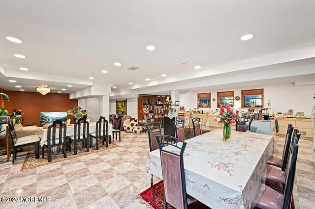 8 Tiberon Dr, Holmdel, NJ 07733 - dining room featuring recessed lighting