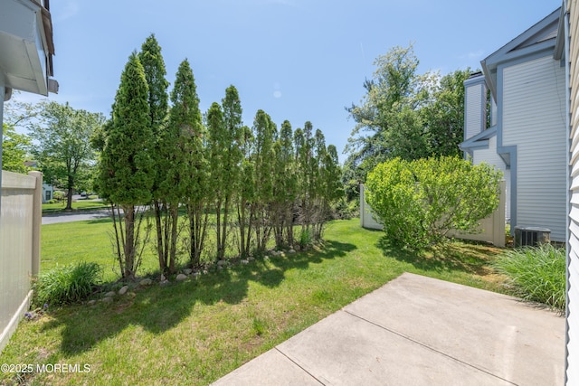 97 Gimbel Pl Unit 1903, Ocean Twp, NJ 07712 - view of grassy yard featuring a patio area and central AC unit