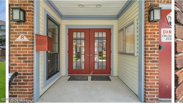 97 Gimbel Pl Unit 1903, Ocean Twp, NJ 07712 - entrance to property featuring french doors and brick siding